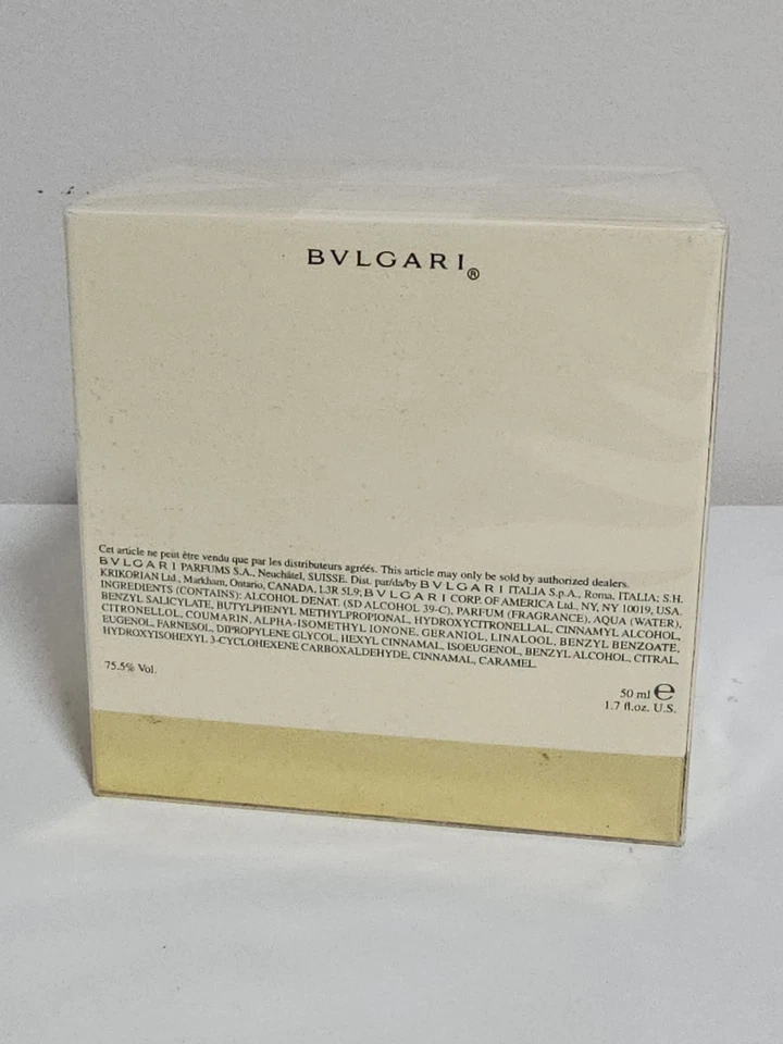 VINTAGE Bvlgari Pour Femme Eau de Parfum 1.7oz/50ml Spray Womens Perfume EDP - Image 3 of 4
