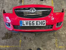 VAUXHALL MERIVA B MK2 FACELIFT COMPLETE FRONT BUMPER Z547 PLEASE SEE PICTURES