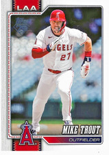 MIKE TROUT 2026 Topps Series 1 Companion Card Variant SP #350 Superbox Exclusive