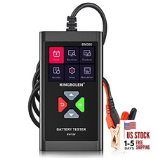 BM580 6V 12V Car Battery Tester, 100-2000CCA Voltage Tester, Precision