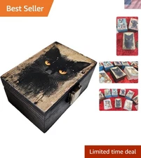 Stylish Black Cat Keepsake Box - Perfect Gift for Birthdays and Anniversaries