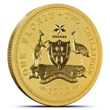 2022 1/4 oz Australian Gold Florin Coin 4105.92 per troy oz