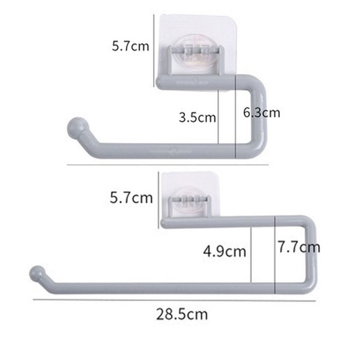 Organizer Tissue Holder Kitchen Paper Roll Holder Storage Roll Paper Rack - Picture 14 of 14