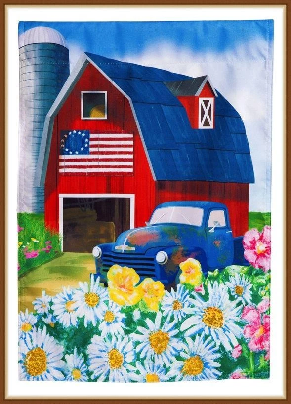 Evergreen Garden Flag - Thumbnail 2
