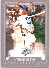 2017 Panini Diamond Kings #50 Chuck Klein Framed Grey