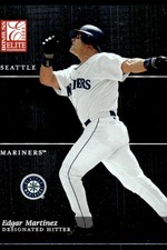 Edgar Martinez 2003 Donruss Elite #61 Mariners MLB READ FREE SHIP AutographDen