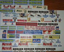 Décalcomanie CIJ norev dinky toys solido Voiture CAMION pub 1/43 ancien jouet