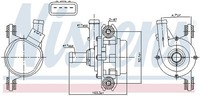 Nissens 831385 Wasserpumpe FüR Suzuki Toyota