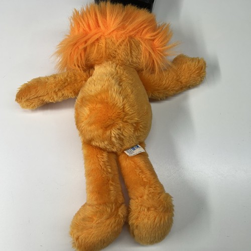 Sesame Street Zoe Plush Orange Muppet Jim Henson Kid Dimension 94 Vintage 14” - Picture 3 of 4