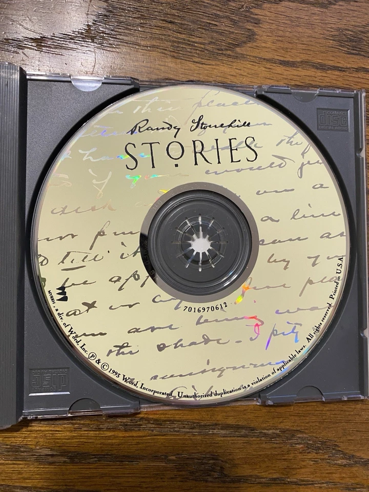 Randy Stonehill - Stories (CD 1993 Myrrh Records) 90’s Folk Alternative Rare Oop - Image 3 of 4