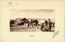 CPA ALGERIA Un douar (749326)