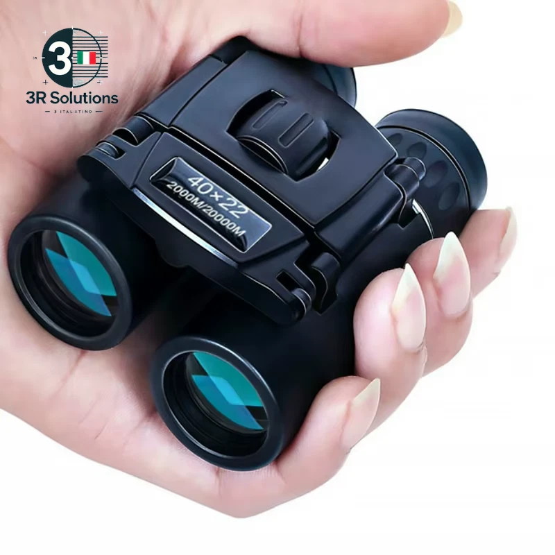 Binocolo 40X22 HD Pieghevole BAK4 FMC 2000M Resistente All’Acqua per Caccia E Ou