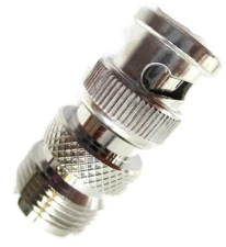 Kalibur KVAD1X BNC Male to UHF SO239 CB Radio Scanner Antenna Adapter