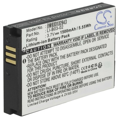 Akku für Golf Buddy World Platinum Platinum Navigationsgerät 1500mAh