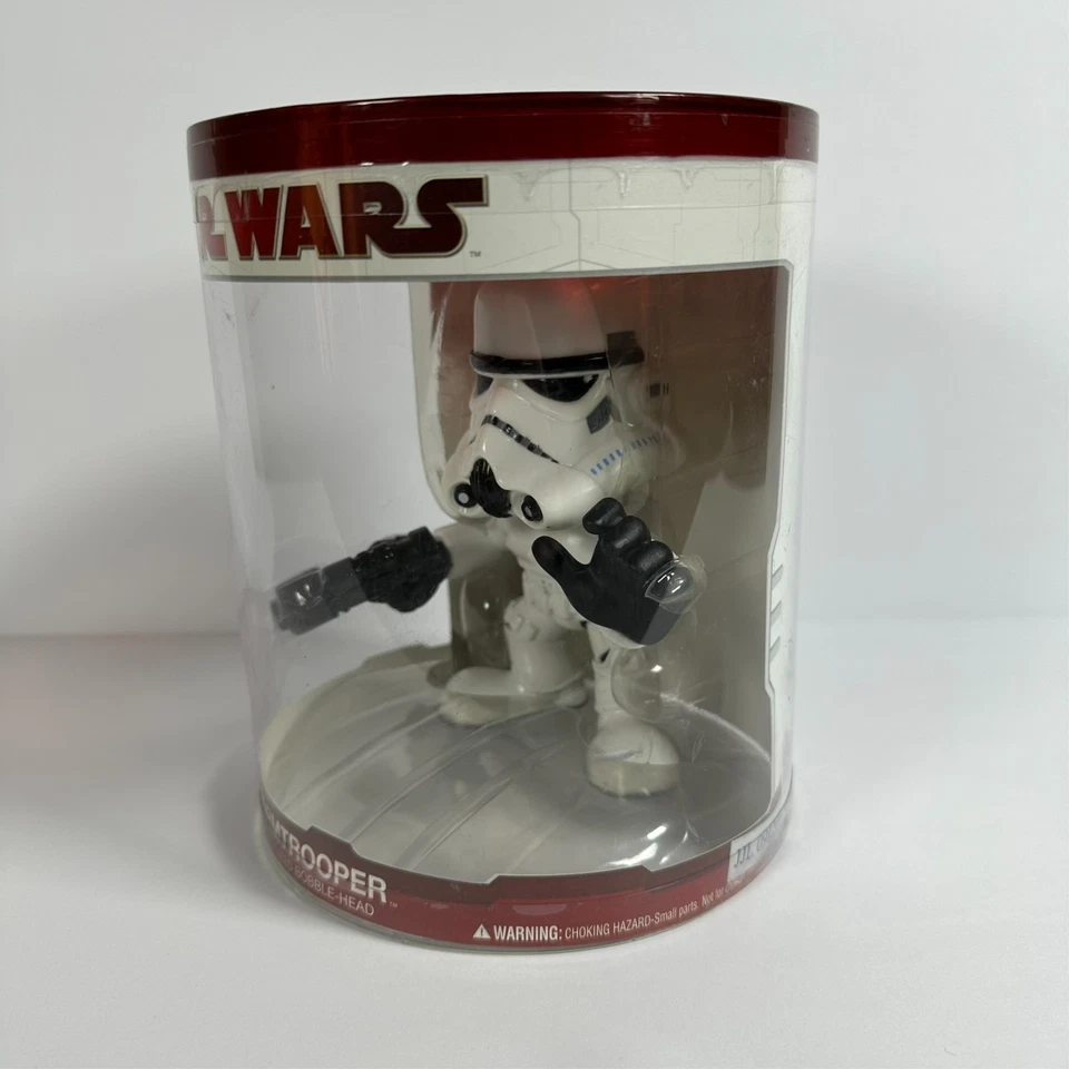Star Wars Funko Stormtrooper Ultra Estilizado Bobblehead, 2009 Pop Foto 3 de 4
