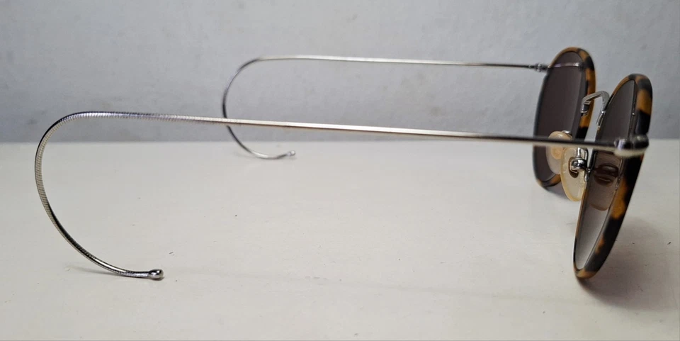 Gafas de sol redondas vintage Lennon NOS AÑOS 80 RALPH LAUREN 50[]20 Italia Panto Savile  Foto 3 de 4