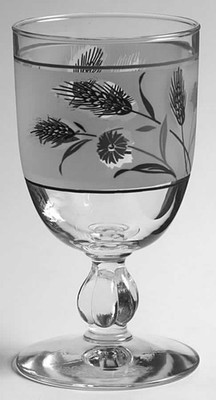 Duz Crystal Wild flower Water Goblet 1846799