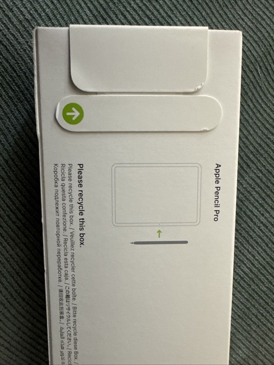 Apple Pencil Pro Model A2538 Smart Stylus In White MX2D3AM/A