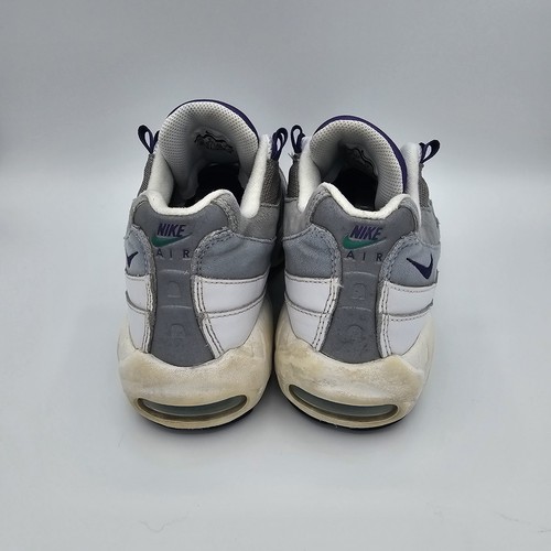 Nike Air Max 95 Grape White Gray Purple 307960-109 Women’s 8.5 Running Shoes - Picture 4 of 10