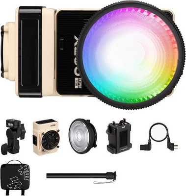 Zhiyun Molus X200 RGB Combo, Handheld LED Video Light 200W Portable 2500K-10000K