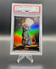 2024 Topps Chrome Disney Remy Pixar Gold Refractor /79 psa 9 Ratatouille