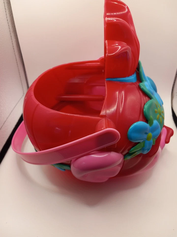 Trolls Amapola Rosa Halloween Caramelo Truco o Trato Cubo y Mango de Cesta de Pascua Foto 2 de 4