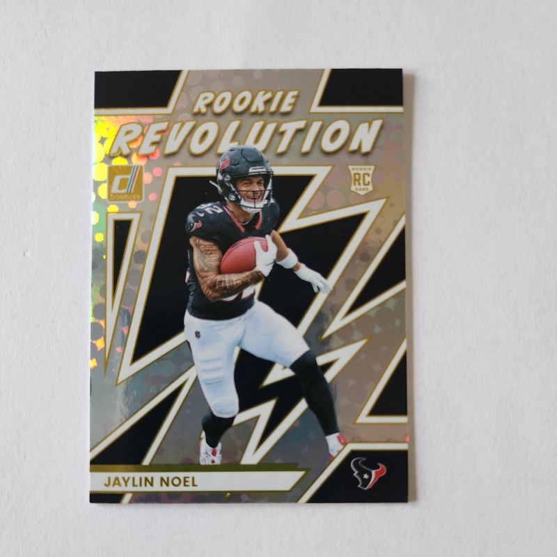 2025 Donruss Rookie Revolution Jaylin Noel Rookie Rookie Card Houston Texans