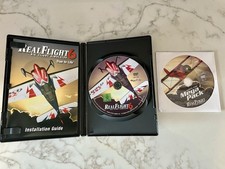 REALFLIGHT 6 DVD SOFTWARE  AIRPLANE MEGA PACK R/C FLIGHT SIMULATOR w/ MANUAL