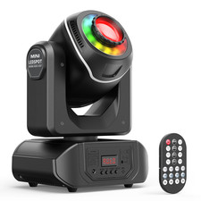 150W LED Beam Moving Head Light RGBW 8Gobo DJ Disco Party Strobe Stage Lighting