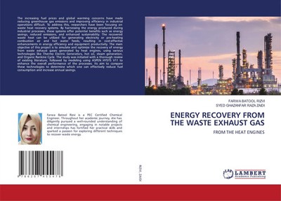 Farwa Batool Rizvi (u. a.) | ENERGY RECOVERY FROM THE WASTE EXHAUST GAS | Buch