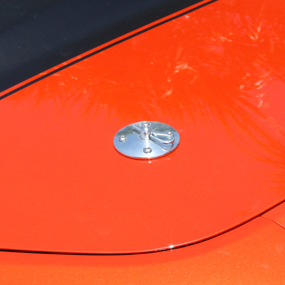 2010 2011 2012 2013 CAMARO HOOD PIN APPEARANCE KIT POLISHED 3M ADHESIVE eBay