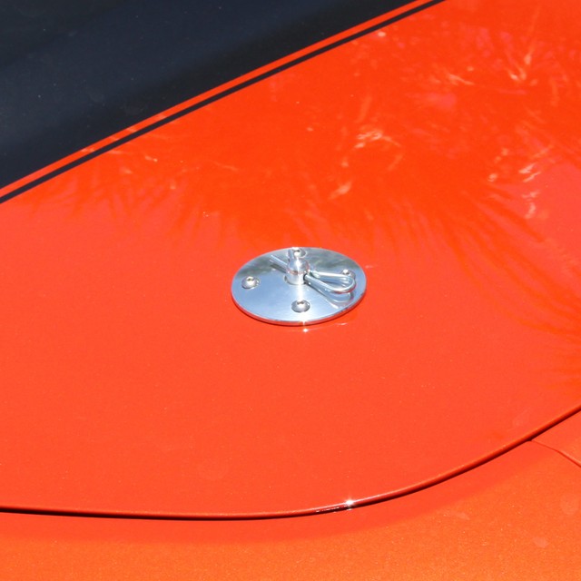 2010 2011 2012 2013 CAMARO HOOD PIN APPEARANCE KIT POLISHED 3M ADHESIVE