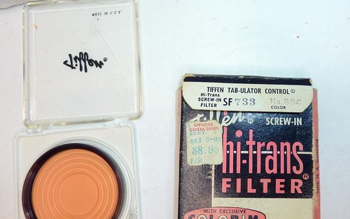 TIFFEN HI -TRANS Screw In Filter Color 85C Orange/Pink - SF 733 See Photos - Picture 3 of 13