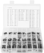 280Pcs Metric Roll Pins Assortment Slotted Spring Pin Stainless Steel Split Spri