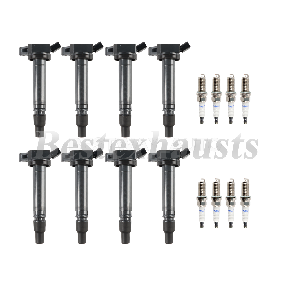 High-Performance 8X Ignition Coil & Spark Plug Set for LS460 GX460 LS600h Sequoia Tundra UF507