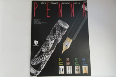 AURORA, OMAS, PARKER, WATERMAN, MAGAZINE ''PEN'' NO. 20 YEAR 5 - MAY 1997