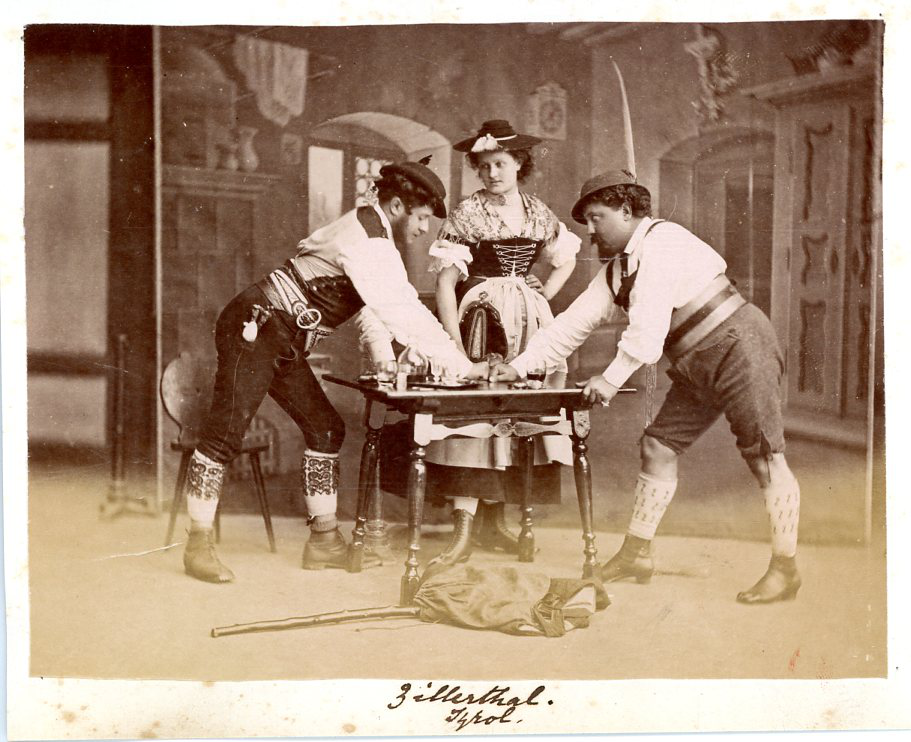 Tirage Albuminé Vintage Autriche (Tyrol?) - 19x26,5 Cm - Circa 1880 - Original