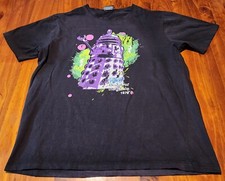 Vintage Dr Who Tee Medium 1996 Destiny Of The Daleks 1979 Sci Fi Fantasy Rare