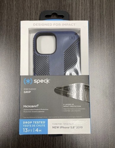 Speck Presidio Grip Hybrid 2 Layer Impact Case für Apple iPhone 11 Pro 5,8" Blau - Bild 2 von 2