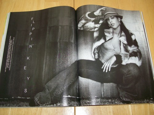 Source Magazine August 2002 Eve Alicia Keys Swizz Beats Ying Yang Twinz HipHop - Picture 5 of 12