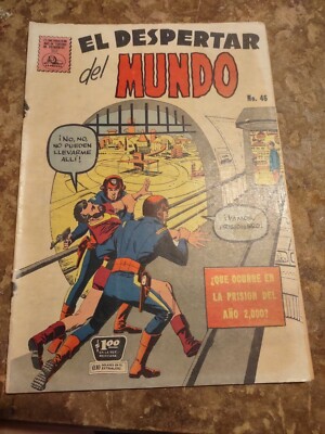 MEXICAN LA PRENSA EL DESPERTAR DEL MUNDO #46 El Planeta Espantoso! 1959
