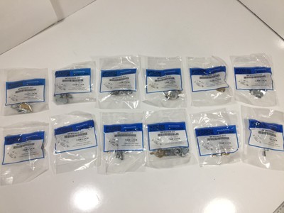 Lot Of 12 Fort Lock MFW23038-217 3/8'' Single Bit Cam Lock with Universal Keyway