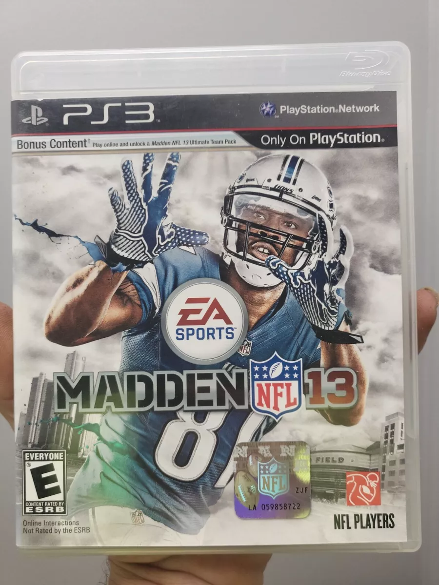 EA Sports Madden 13 PS3 Game eBay