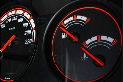 Ford Escort MK7 - digital km counter Design 2 glow gauge plasma dials tachoschei - Bild 6 von 8