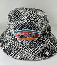 San Antonio Spurs 47 Brand HWC NBA Basketball Logo Emmer Bucket Style Cap (B3)