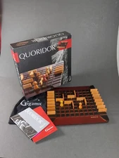 Quoridor Board Game 1997 Deluxe Wooden Critical Strategy Thinking VTG COMPLETE
