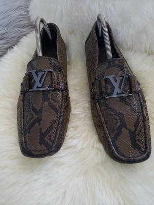 louis vuitton snakeskin shoes