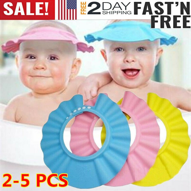 hat for bathing baby