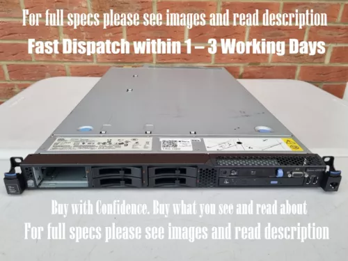 IBM System x3550. 12 GB RAM, 7946-92G. Lenovo System x3550