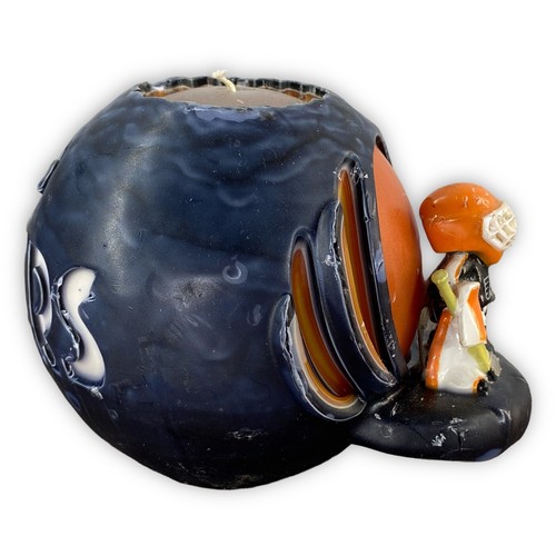 4” Glowing Ball Candle PHILADELPHIA FLYERS Philly NHL Hockey Goalie Wax - Picture 5 of 5
